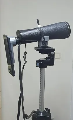 Easy Magnetic Mount for all Phones to a Monocular or Binoculars
