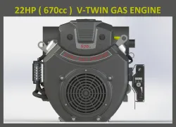 Engine 22HP 670cc
