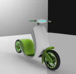 ev scooter concept