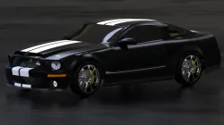 FORD Mustang shelby GT 500 KR 2008