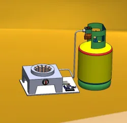 Gas Leak Detector Setup