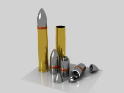 German 88mm shell