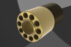 Golden gun cylinder :)