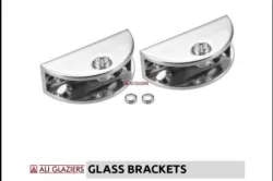 Half Moon Glass Attachment Bracket