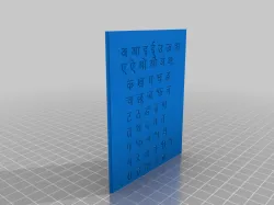 Hindi alphabet