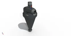 HYDROCYCLONE SAND SEPARATOR 1'' BSPM PLASTICA ALFA