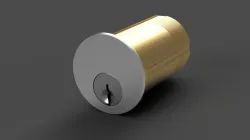 ILCO 7326 2" Keyed Mortise Cylinder