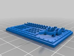 Industrial Control Panel Wall Greeble 