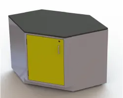 LAB FURNITURE CABINET CORNER UNIT