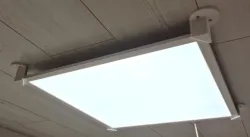 LED Panel light holder with space for Power Supply 60 x 60 cm