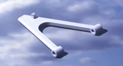left rear suspension lower arm