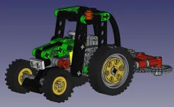 Lego 8281_Tractor A-model