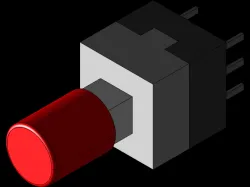 Lock-unlock switch DIP6 8.5x8.5mm