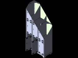 Locker 9 doors