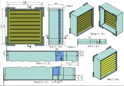 Louver for fan