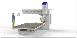 Marble and Granite Side Edge Cutting Machine