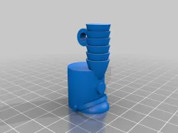 Marching Band Shako Keychain