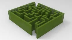 Maze - Rectangular Model (Labyrinth)
