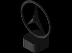 Mercedes chess piece