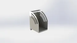 Metal Şömine & Soba Yanı Odunluk