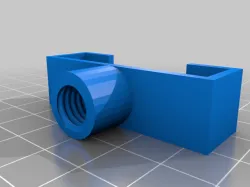 Microphone stand holder for Logitech C920 webcam