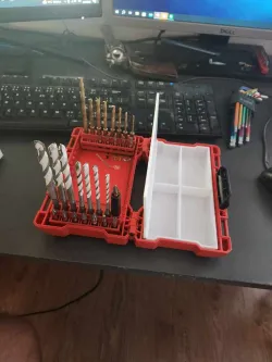 Milwaukee bit / drill box tray