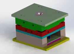 MOLD TOOL OF CPU FAN BEZEL -