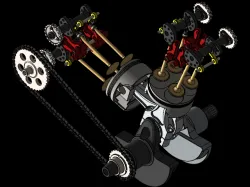 Motorcycle Engine
