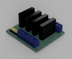 Omron 4 Channel Solid State Relay (SSR)