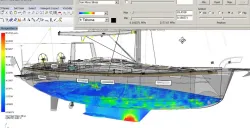 P40  Aluminium Sail Yacht  Structural Design