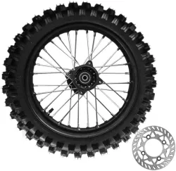 Pit Bike 70/100-70 Front Wheel Assembly