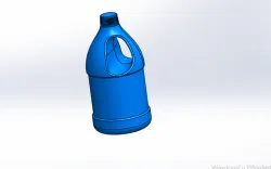 Plastic jerry can (Plastik bidon-şişe)
