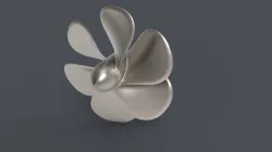 Propeller screw