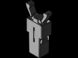 Push or press latch