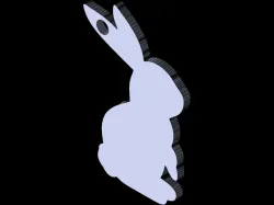 Rabbit Laser Cut