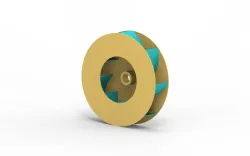 Radial impeller