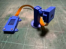 Raspberry Pi Zero 2W case and rotating camera stand