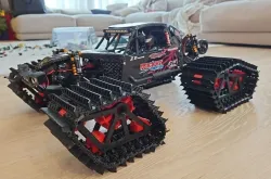 RC 1/10 snow tracks - Hardware mod