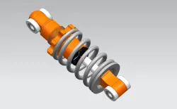 Rear Suspension Shock Spring Absorber (125mm)