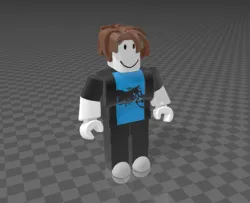 Roblox Bacon Hair (Split into parts)