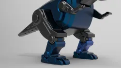 Robot dinosaur model 3D print model
