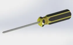 Screwdriver Design in Solidworks