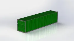 Shipping Container (40ft, High Cube)