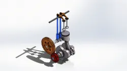 Single Cylinder Engine Mechanism