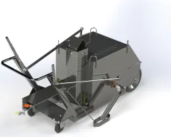 SLOT SEALING MACHINE FOR ASPHALT ROADS