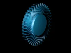 Small blower impeller
