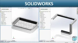 SOLIDWORKS - Swept Flange