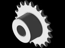 SPROCKET 20 Z (03-1) 5x2,5mm DIN 8187-ISO_R 606