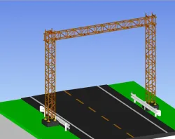 Steel Pipe Bridge