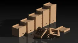 Stingless bee hive